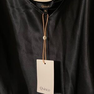 Quince 100% washable silk slip dress